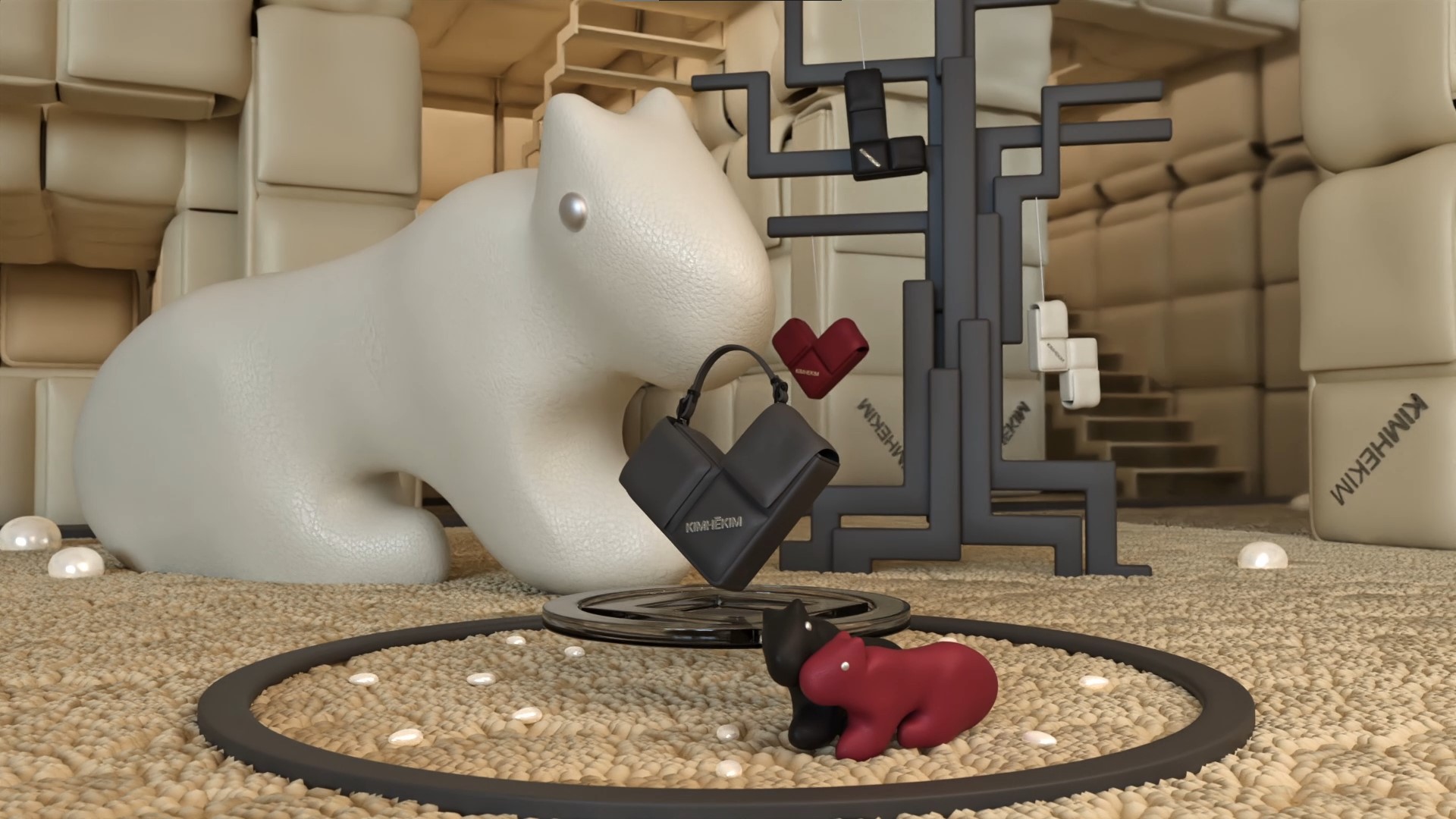 KIMHEKIM Petit Coeur Bag Artist — 05